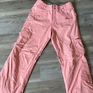 Pink Burton womens snow pants S